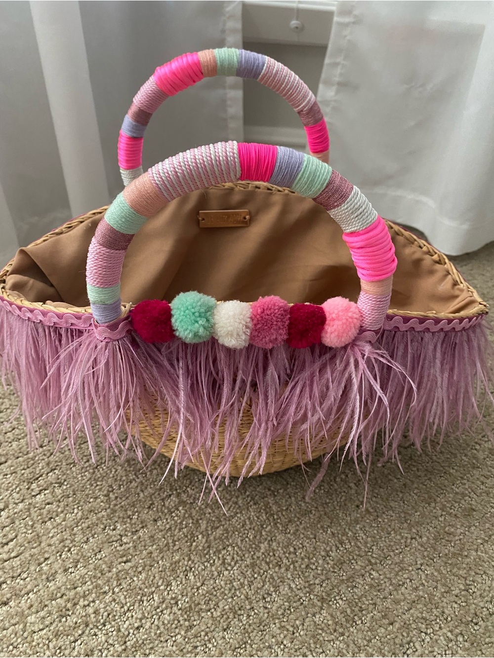 Le Pom Pom Mini bag